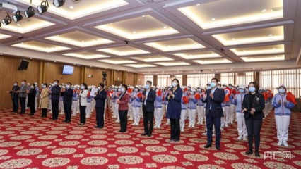 主會場“花落”鄭州 河南400余名優秀志愿者宣誓出征，展覽展示會務服務全面啟動